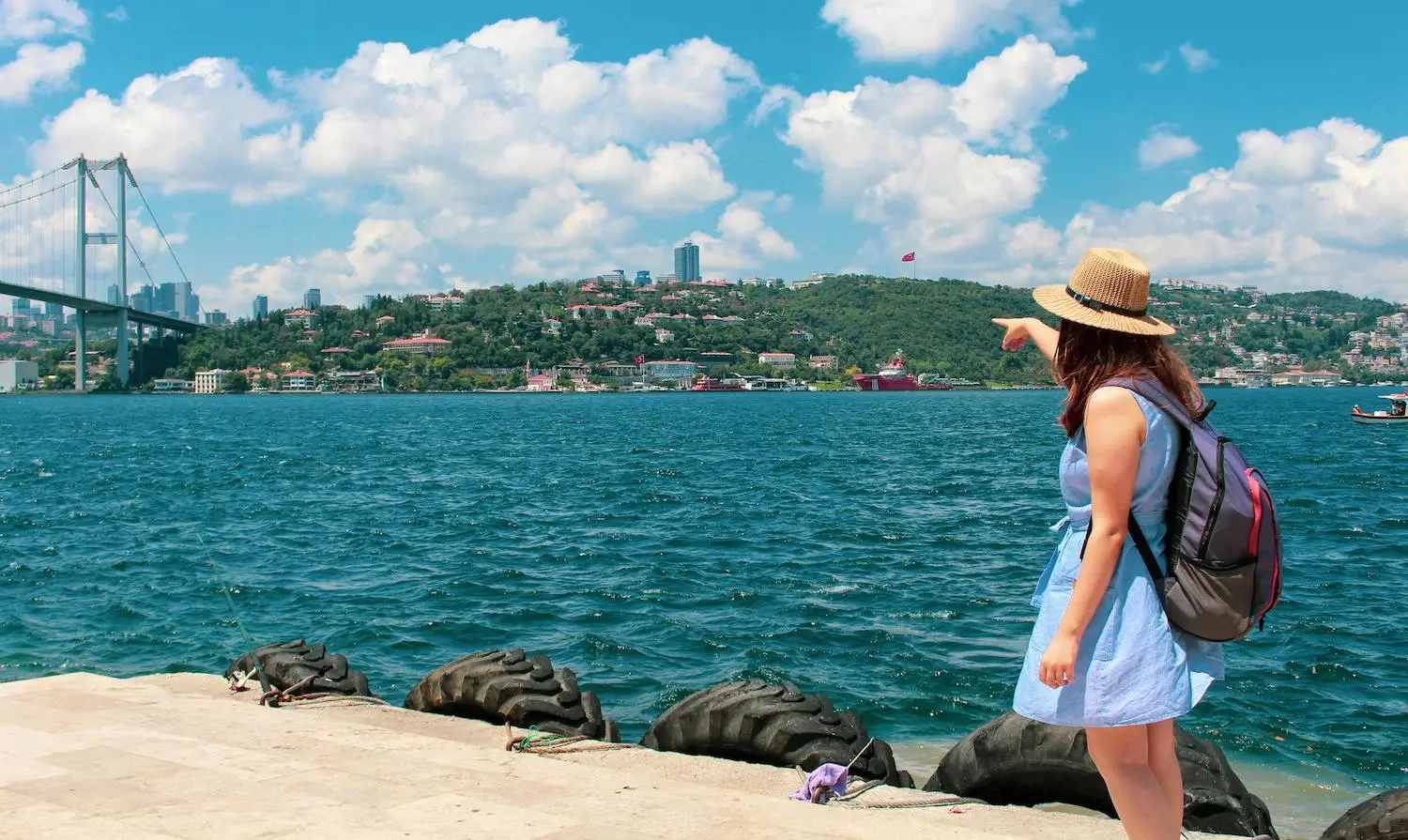 Tourists in Turkey